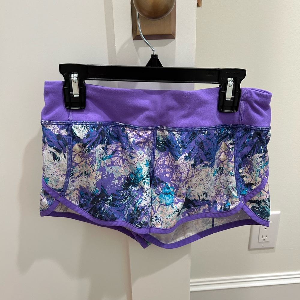 Ivivva - purple multicolor shorts